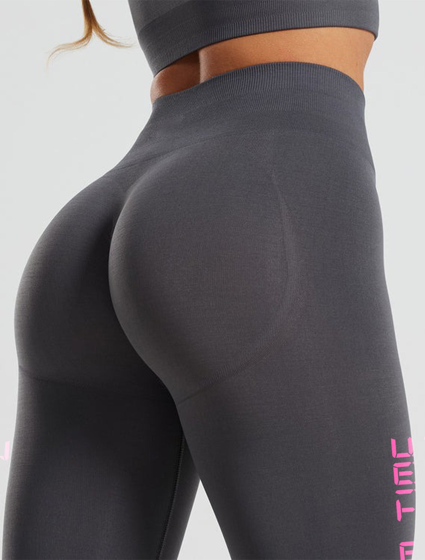 Premium High-Waist Leggings | Gym Time - Fitnixy