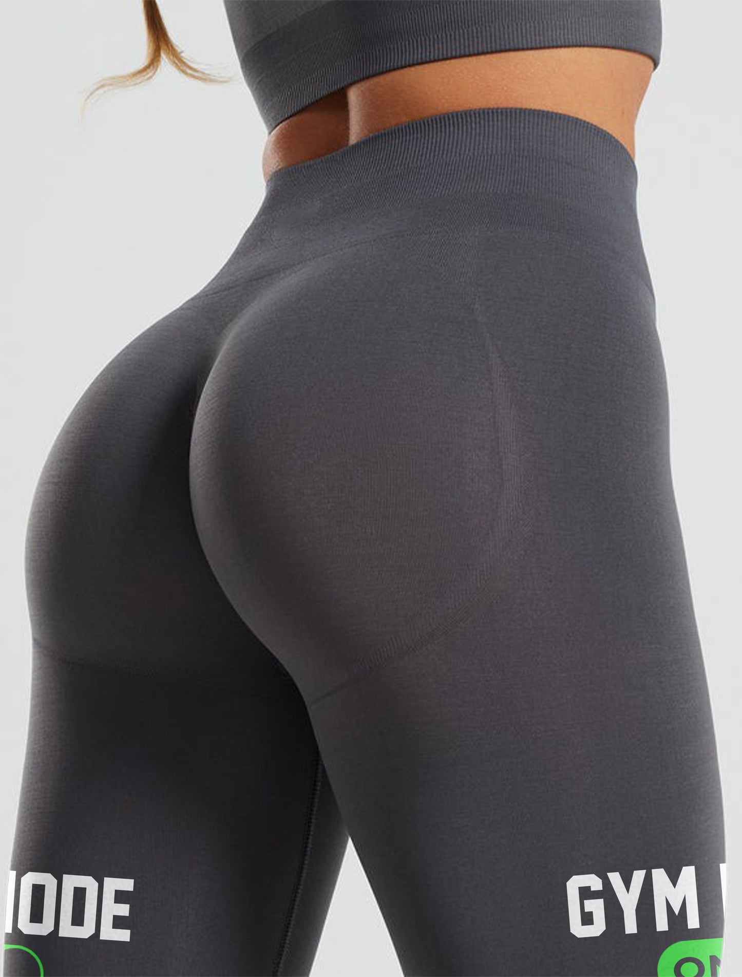 Premium High-Waist Leggings | Gym Mode On - Fitnixy