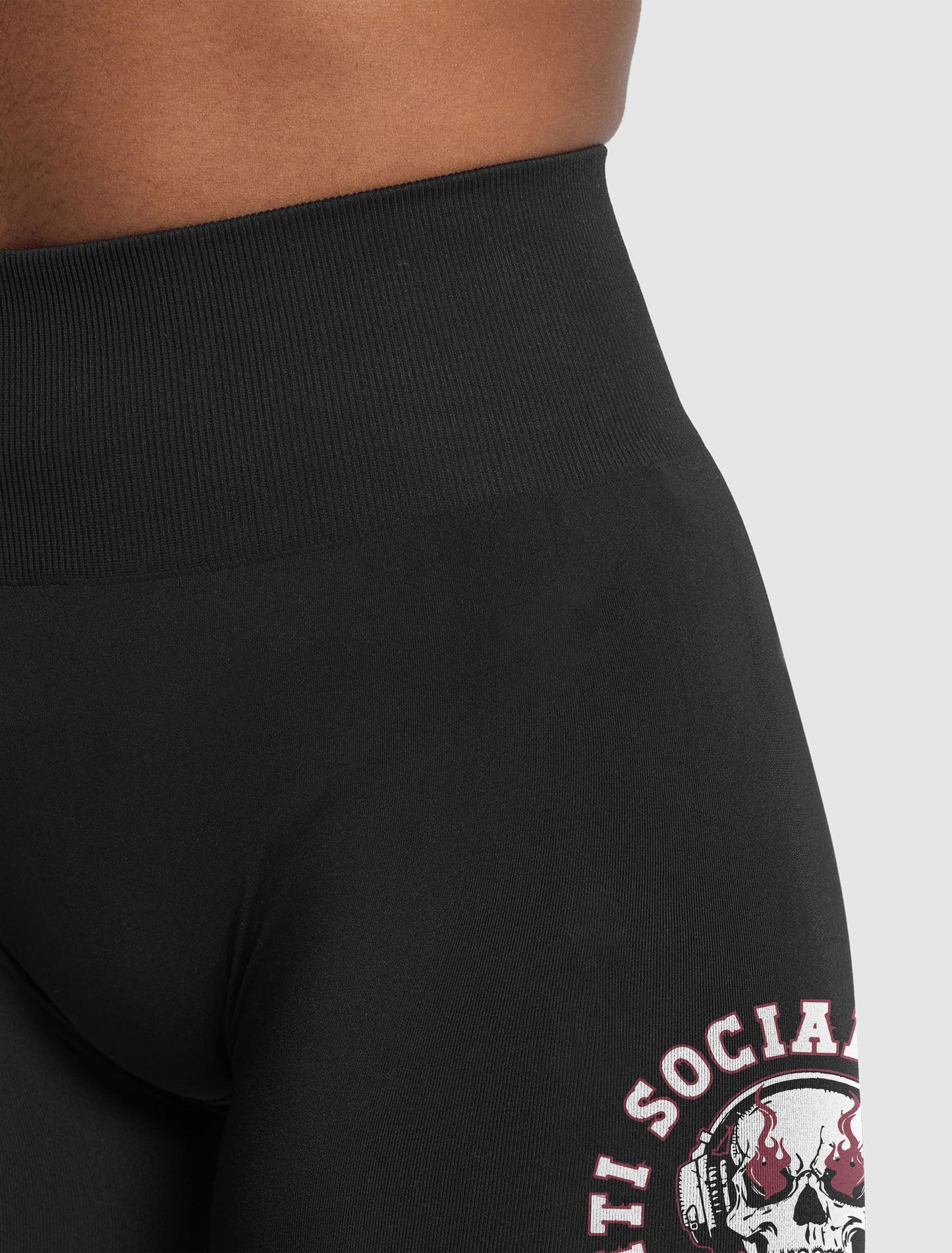 Premium High-Waist Leggings | Anti Social Lifting Club - Fitnixy