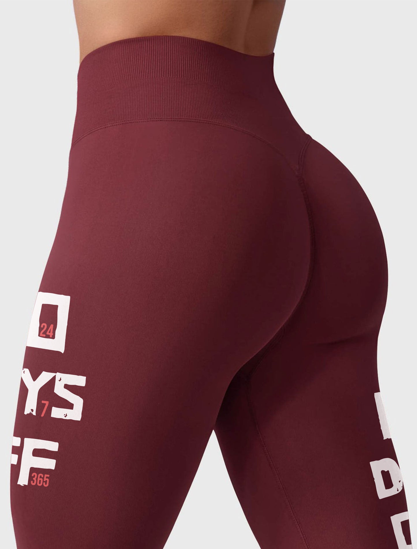 Premium High-Waist Leggings | No Day Off - Fitnixy