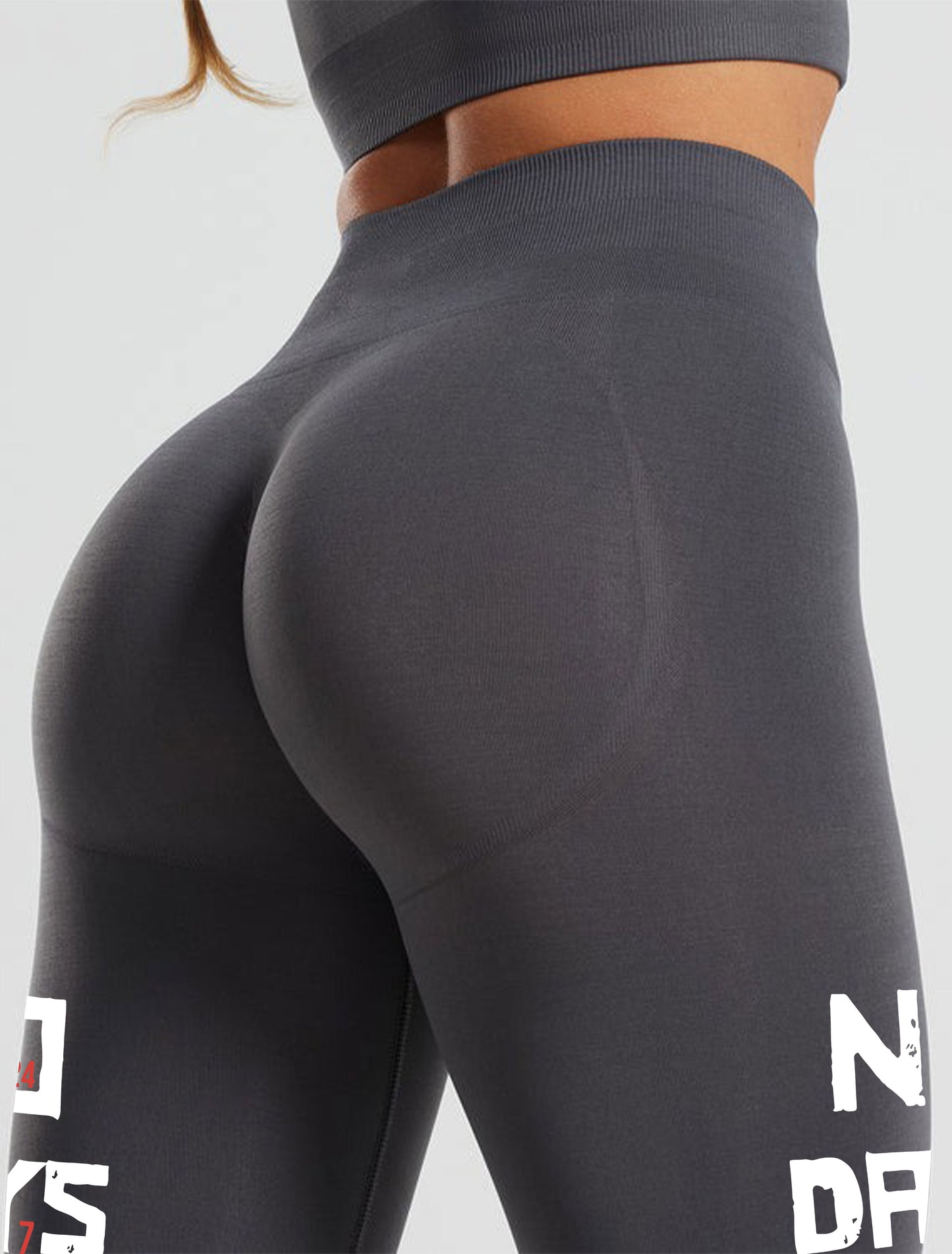 Premium High-Waist Leggings | No Day Off - Fitnixy