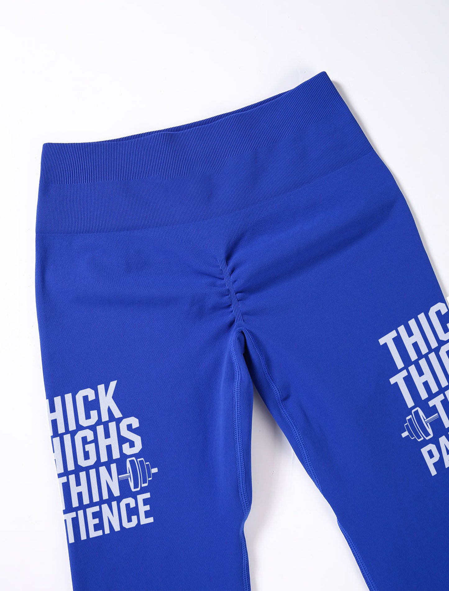 Premium High-Waist Leggings | Thick Thighs Thin Patience - Fitnixy