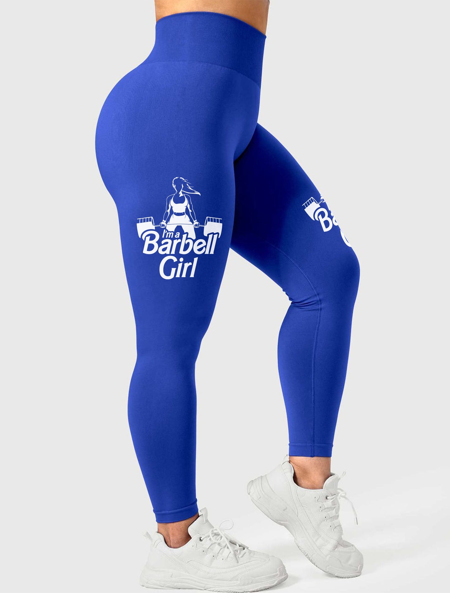 Premium High-Waist Leggings | Barbell Girl - Fitnixy