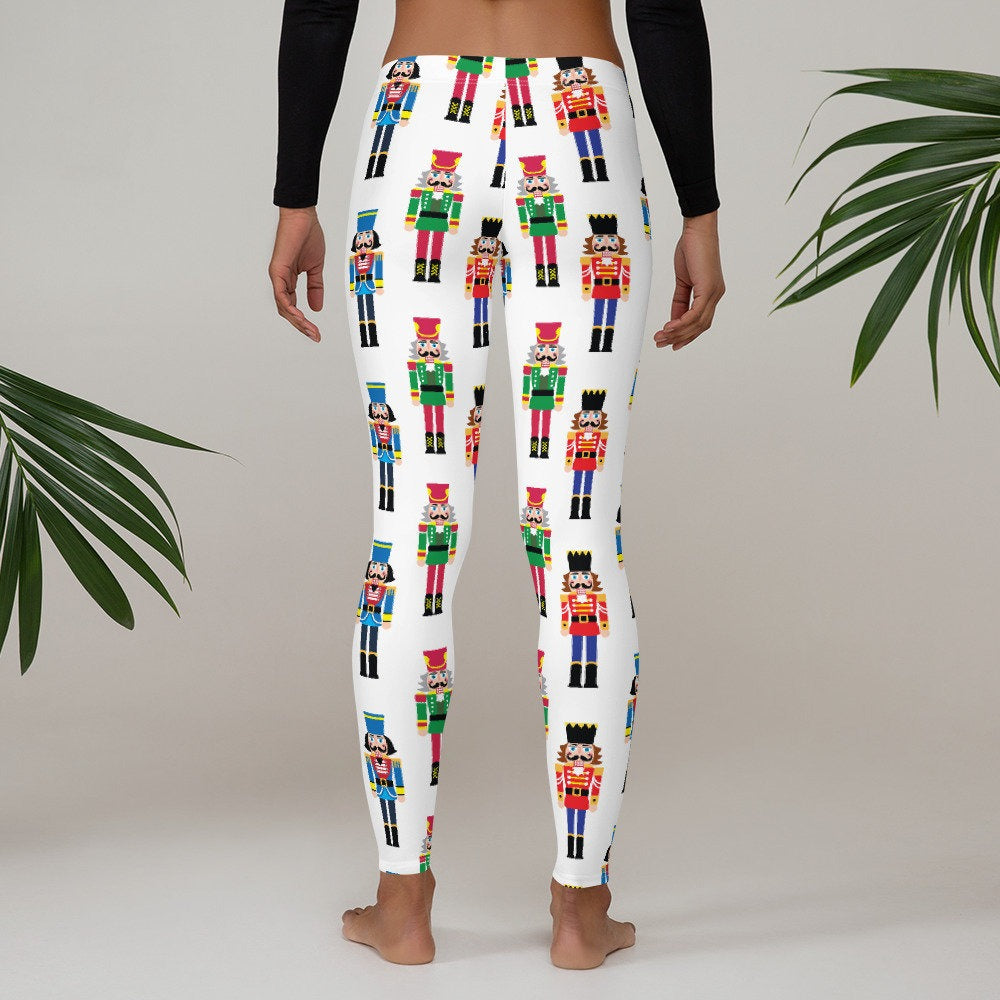 Christmas Leggings, Nutcracker Leggings